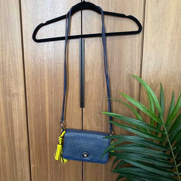Coach Handbags - Coach legacy Penny perforated leather crossbody